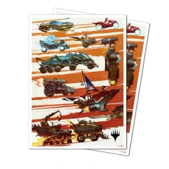 Magic the Gathering CCG: Aetherdrift 105ct Apex Deck Protector sleeves Set Symbol
